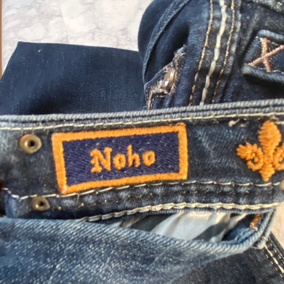 Rock Revival Noho Jeweled Easy Boot Jeans 29 - Picture 10 of 11